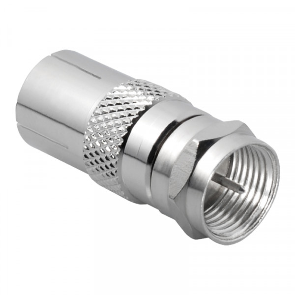 Coax socket - F-connector Adapter