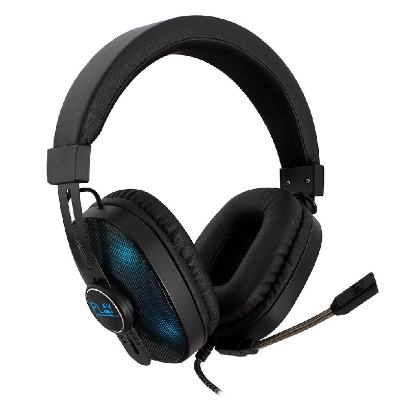 Gaming Headset - 2x 3,5mm jack + USB voor RGB LED Verlichting - 1,5 meter - Zwart 575a41e510075e9e75b47fd5b9f46800