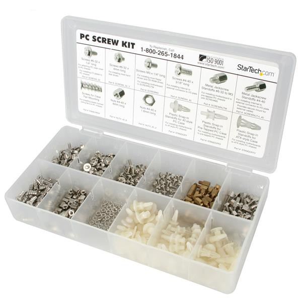 StarTech Assortiment PC Schroevenset - Schroeven, Moeren en Afstandhouders