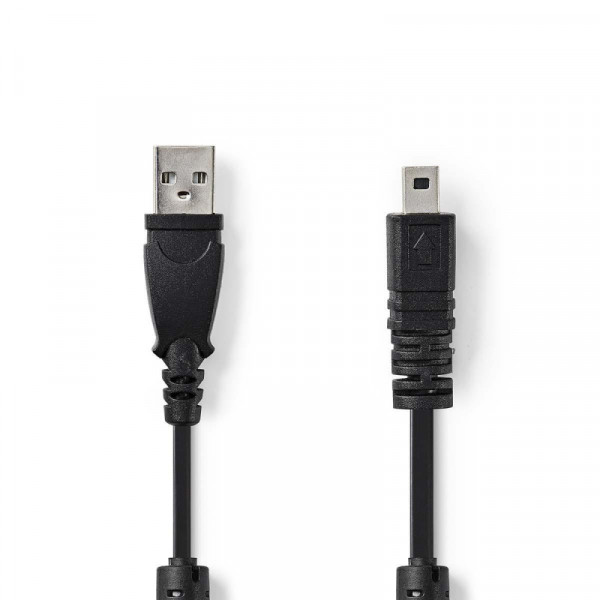 Nikon UC-E6 / Olympus CB-USB7 / Pentax I-USB7 / Minolta USB-900 USB kabel 2m