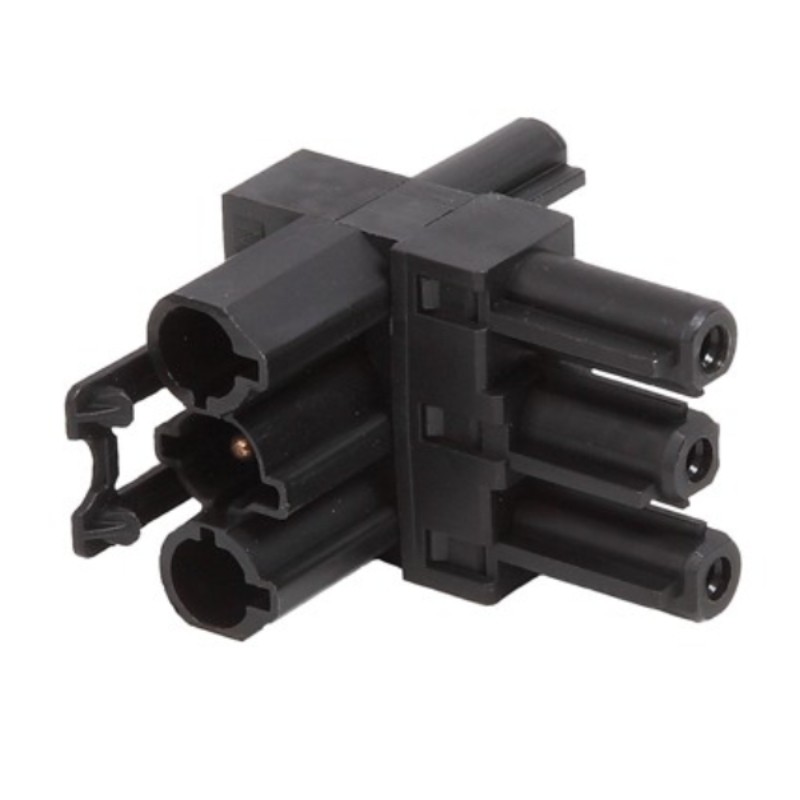 T splitter merk Wieland Comp. Compacte verdeler voor insteekbare gebouwinstallatie. 92.030.3153.1