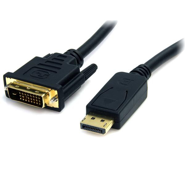 Startech Displayport naar DVI kabel 1,8m Zwart