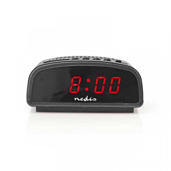 Digitale Bureau-Wekker - LED-Scherm - Snoozefunctie - Zwart