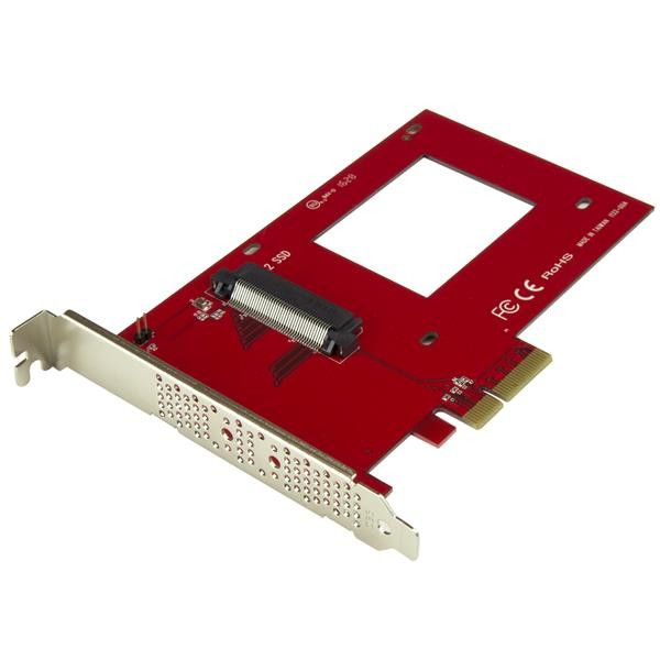 StarTech U.2 naar PCIe adapter voor 2.5 inch U.2 NVMe SSD - SFF-8639 - x4 PCI Express 3.0