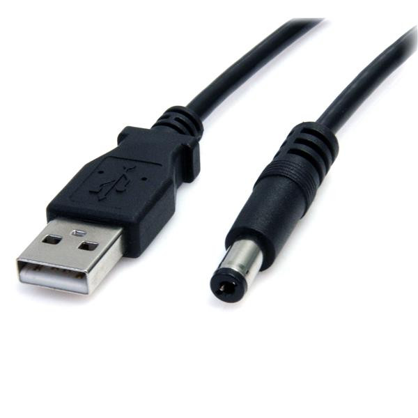 StarTech USB naar 5,5 mm voedingskabel - type M connector - 91 cm