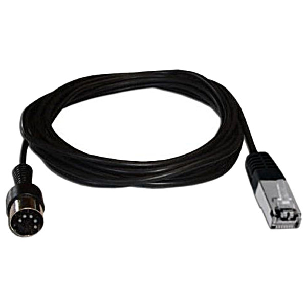 Cavus RJ45 (m) naar 5-pin DIN (m) Kabel - Voor B&O - 1,8 meter - Zwart