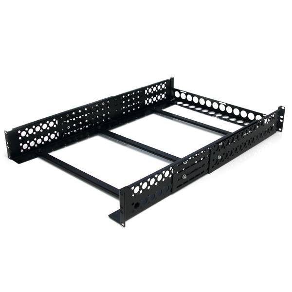 StarTech 2U Vaste 19 inch universele serverrack rails met verstelbare diepte