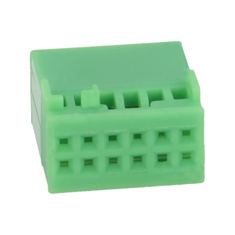 Quadlock Connector - Inclusief 12 Vrouwelijke Pinnen - Groen - Afbeelding 2