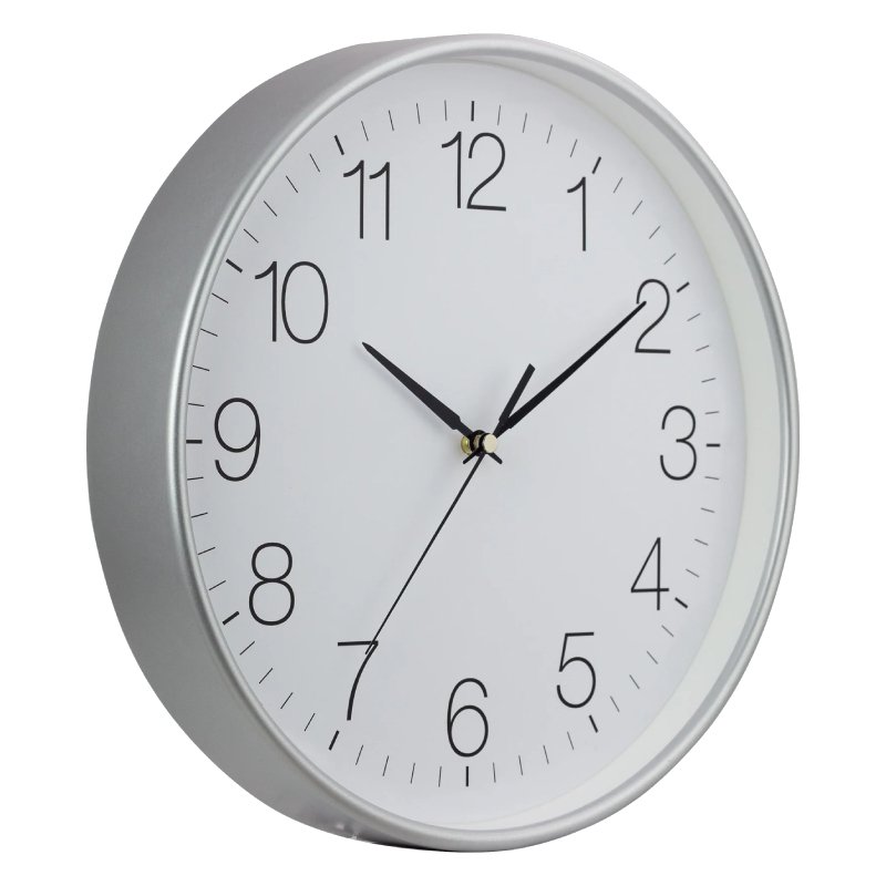 ACCSHINE Wandklokken moderne niet-tikkende stille 30,5 cm kwarts decro