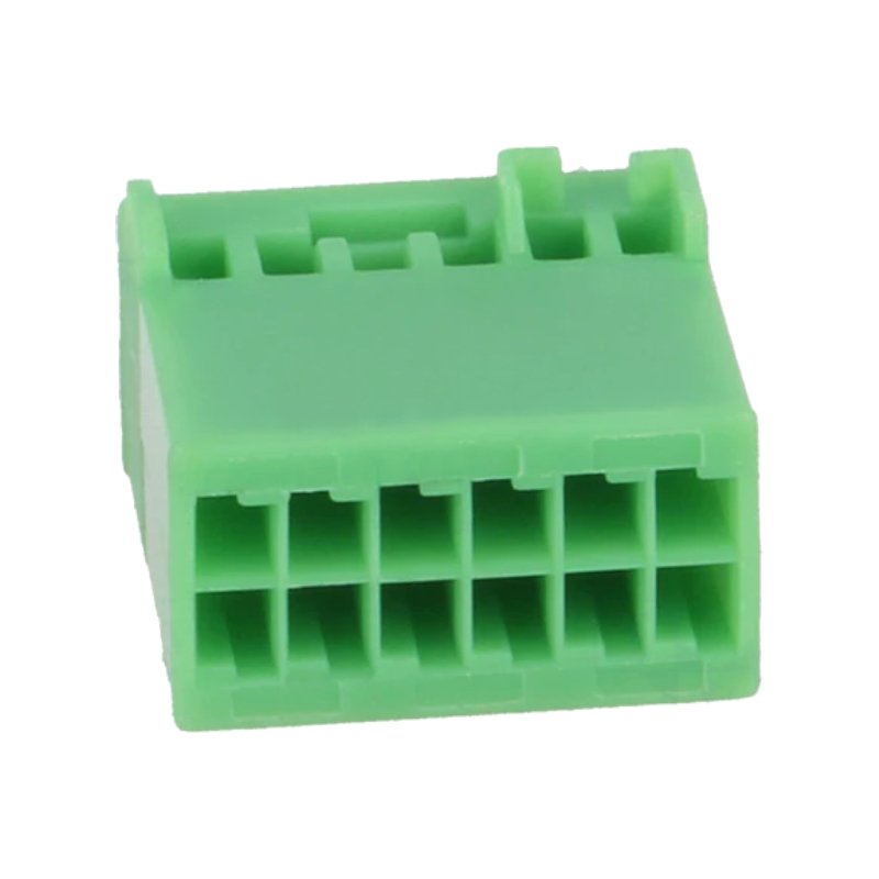 Quadlock Connector - Inclusief 12 Vrouwelijke Pinnen - Groen - Afbeelding 3