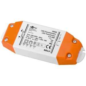 LED-transformator, transformator, waterdicht, 24 V, voeding, transformator, outdoor, AC eenfasig, IP67, 30 W