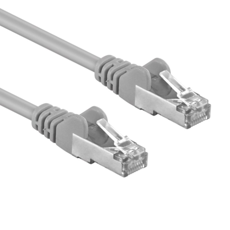S/FTP CAT5e Gigabit Netwerkkabel - CCA - 30 meter - Grijs